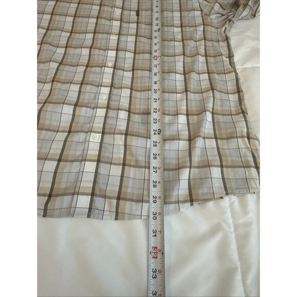 Ariat Napa Cotton Poly Blend Plaid Button Down Shirt Men XL - Picture 9 of 14